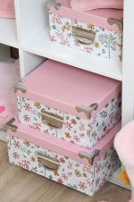 cutii roz fetite depozitare Pimprenelle