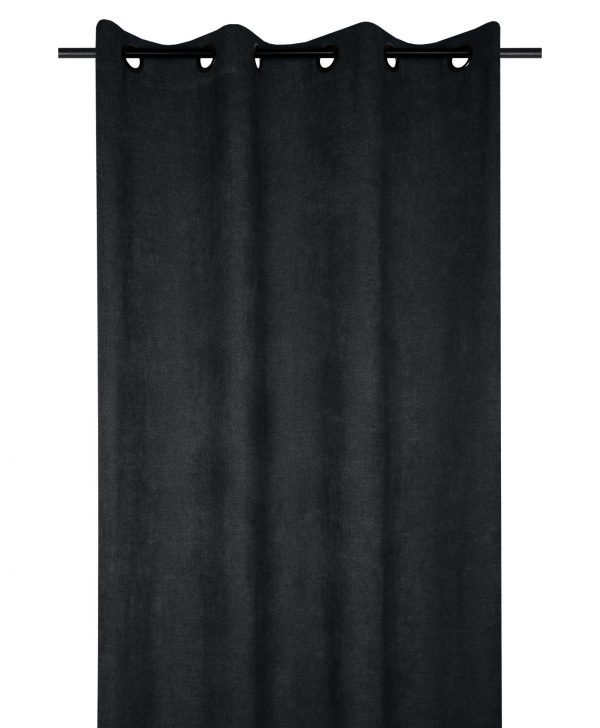 draperie neagra texturata Grammont Carbon