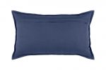 perna bleu bumbac dehusabila Olonne Marine 30x50 cm